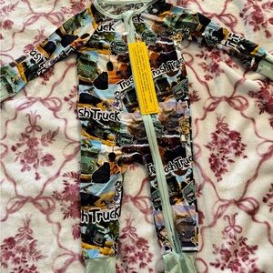 Bamboo Trash Truck Zippy